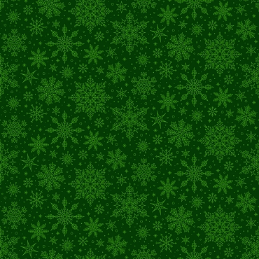 Green Snowflakes